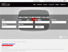 Tablet Screenshot of motornetusa.com